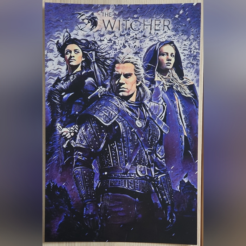 The Witcher 11"x17" Fan Art Print/Poster